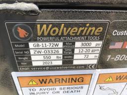 Unused 2023 Wolverine LGB-11-72W 72in Grapple