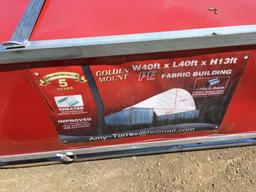 Unused Gold Mountain C404013 PE Fabric 40ft x