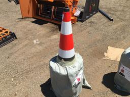 (20) Unused Fluorescent Safety Traffic Cones.