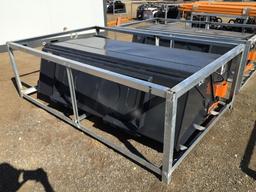 Unused Wolverine 72in Boxbroom Sweeper Attachment,