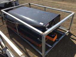 Unused Wolverine 72in Boxbroom Sweeper Attachment,