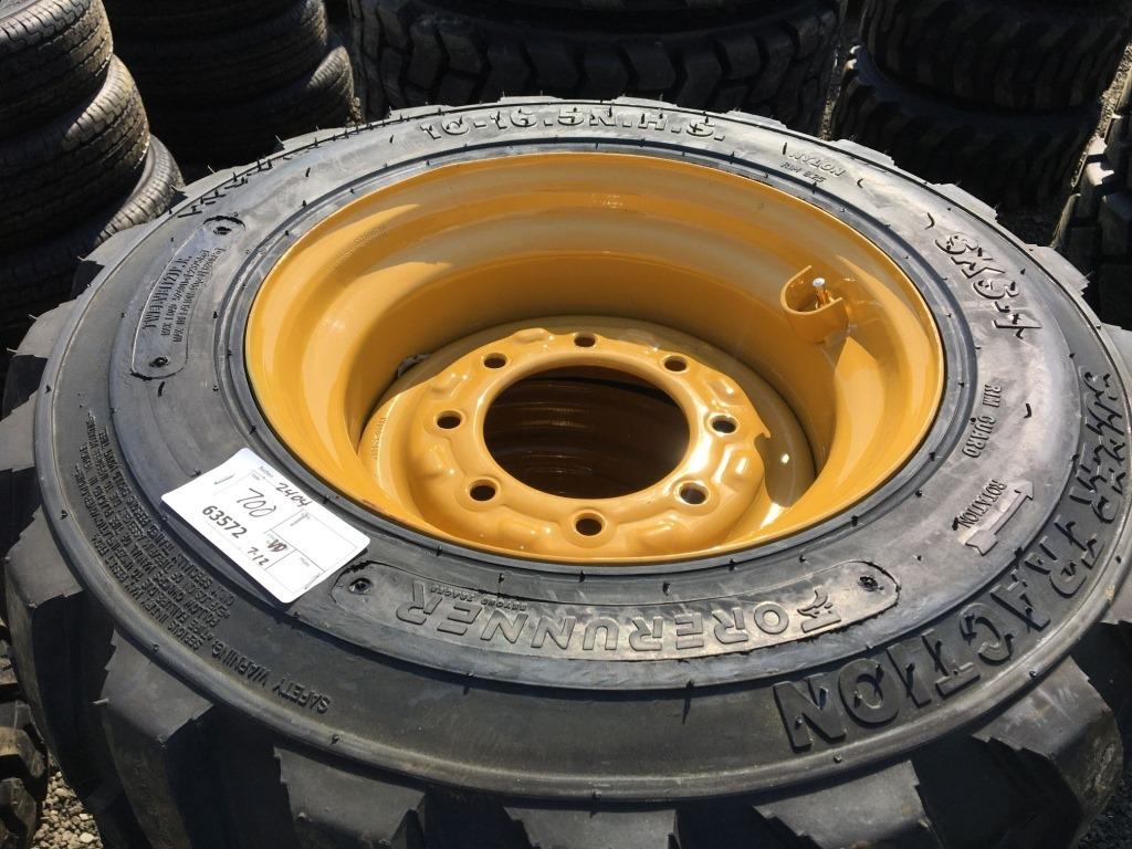 (4) Unused Forerunner SKS-1 10-16.5NHS Skid Steer
