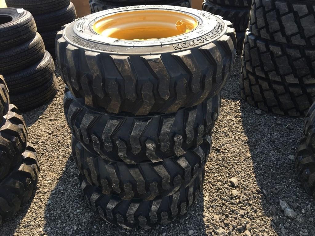 (4) Unused Forerunner SKS-1 10-16.5NHS Skid Steer
