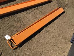 Pair of Unused 82in Fork Extensions.