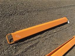 Pair of Unused 82in Fork Extensions.