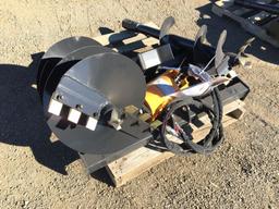 Unused 2024 Wolverine ADB-13-1218R Hydraulic Auger