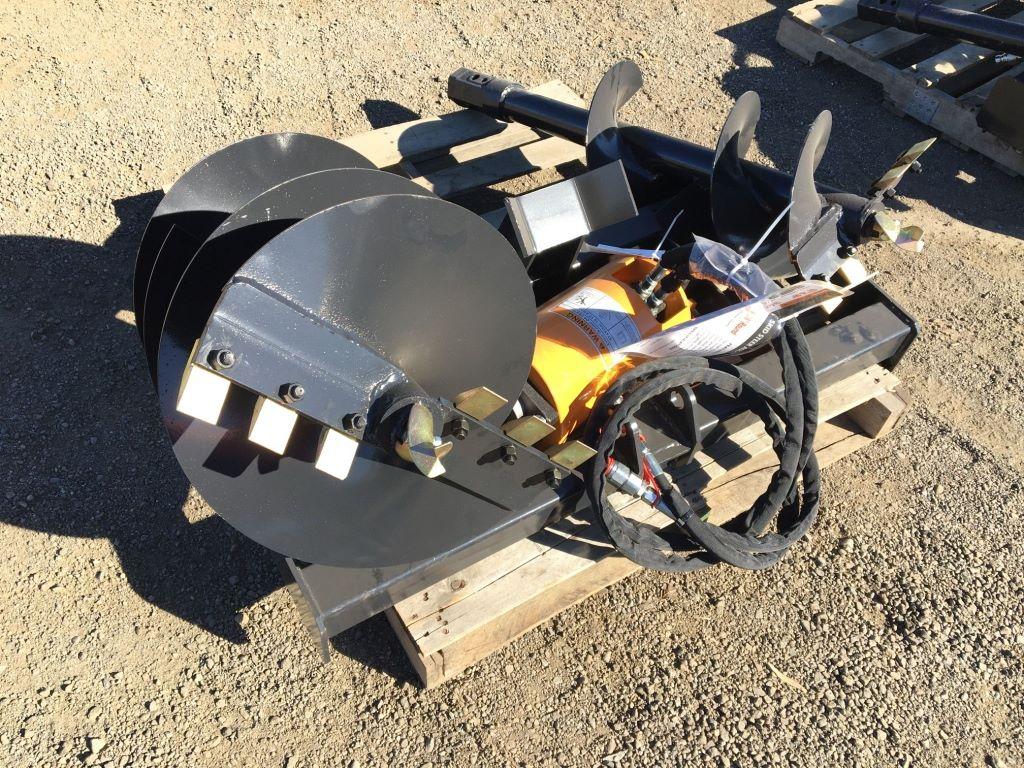 Unused 2024 Wolverine ADB-13-1218R Hydraulic Auger