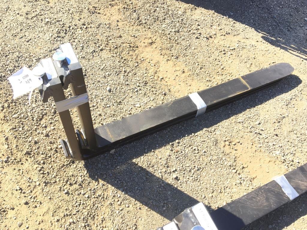 Pair of Unused 48in Fork.