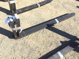 Pair of Unused 60in Fork.
