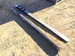 Pair of Unused 8ft Fork Extensions.