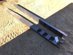 Pair of Unused 8ft Fork Extensions.