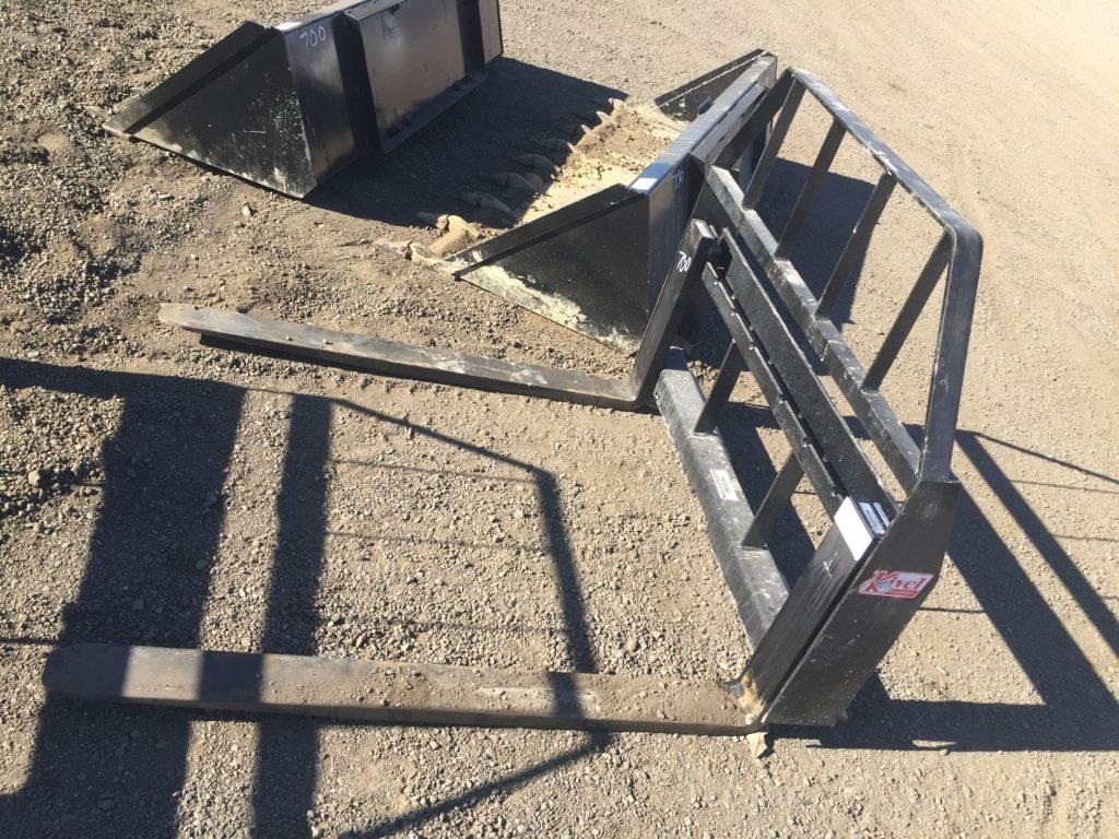 Unused Kivel 48in Forklift Carriage Attachment,