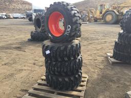 (4) Unused Forerunner SKS-1 12-16.5NHS Skid Steer