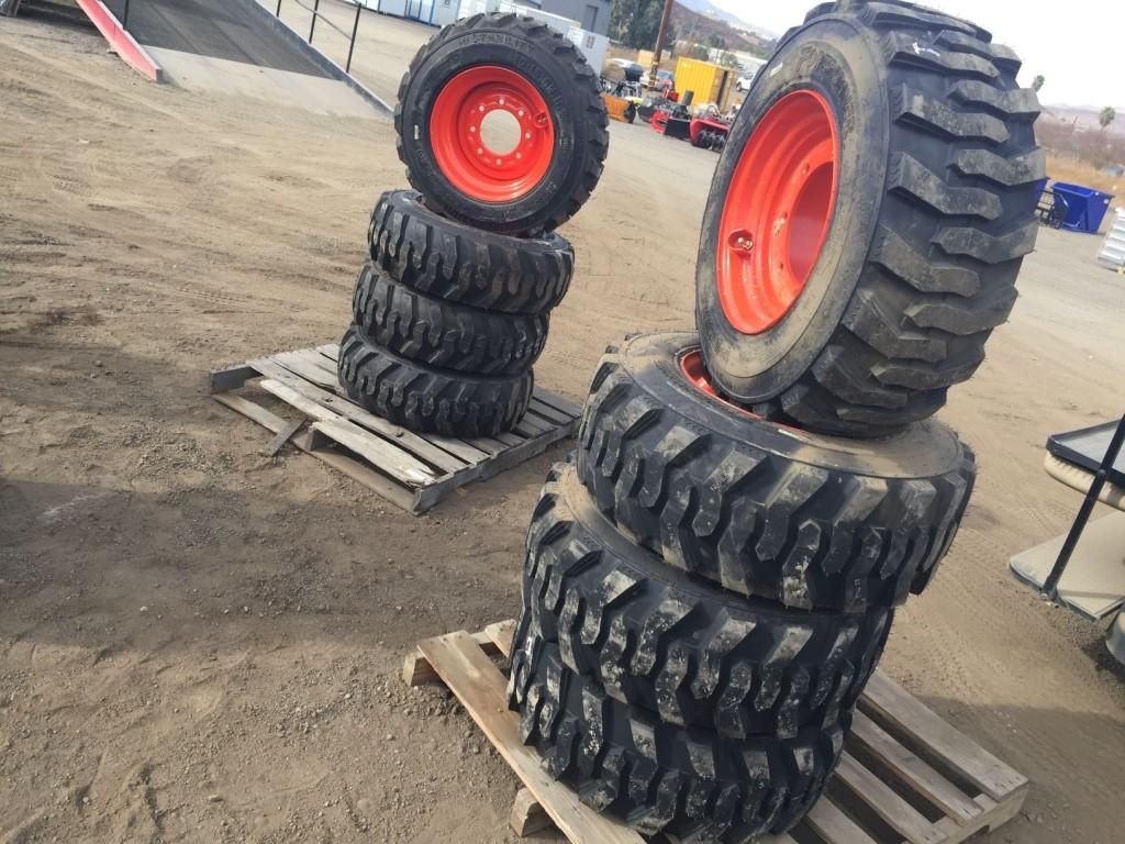 (4) Unused Forerunner SKS-1 12-16.5NHS Skid Steer