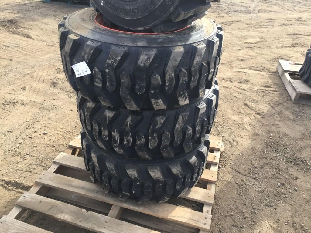 (4) Unused Forerunner SKS-1 12-16.5NHS Skid Steer