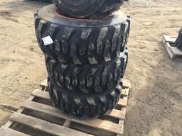 (4) Unused Forerunner SKS-1 12-16.5NHS Skid Steer