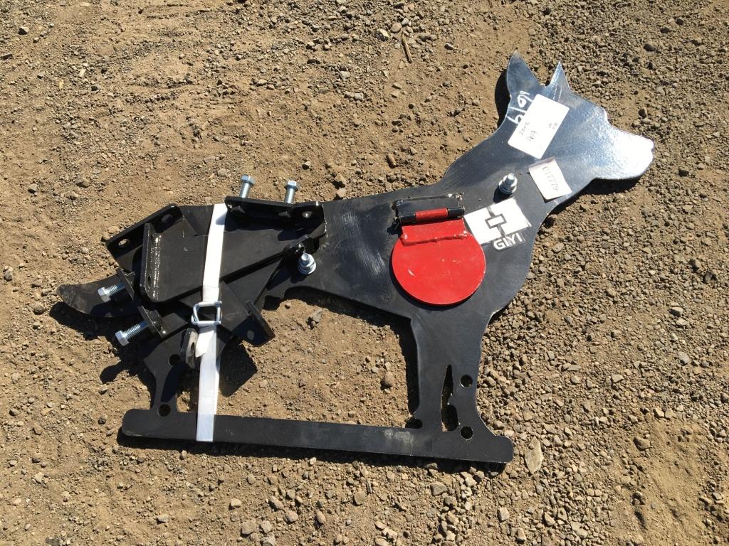 Unused Dog Shaped Shooting Target.
