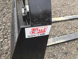 Unused Kivel 48in Forklift Carriage Attachment,