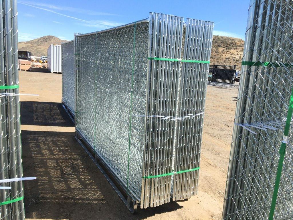 (20) Unused 10ft x 6ft Chain Link Fence.