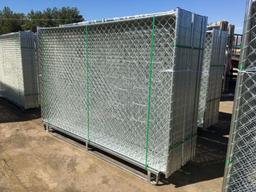 (20) Unused 10ft x 6ft Chain Link Fence.