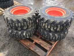 (4) Unused Forerunner SKS-1 12-16.5NHS Skid Steer