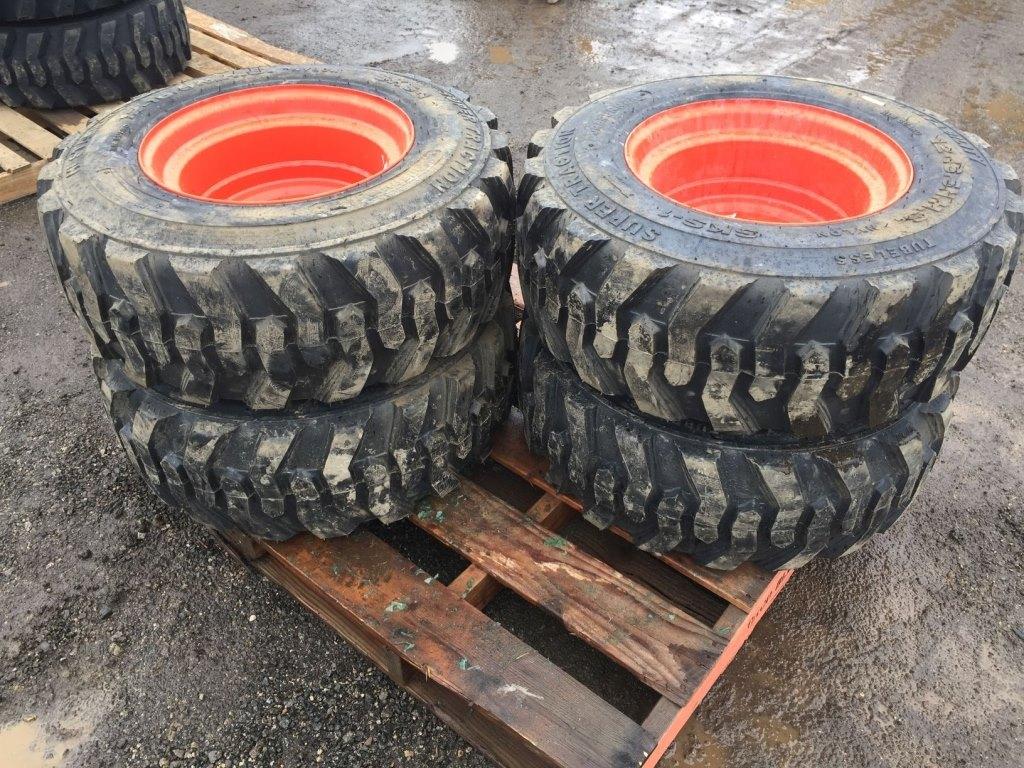 (4) Unused Forerunner SKS-1 12-16.5NHS Skid Steer