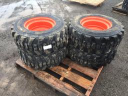 (4) Unused Forerunner SKS-1 12-16.5NHS Skid Steer