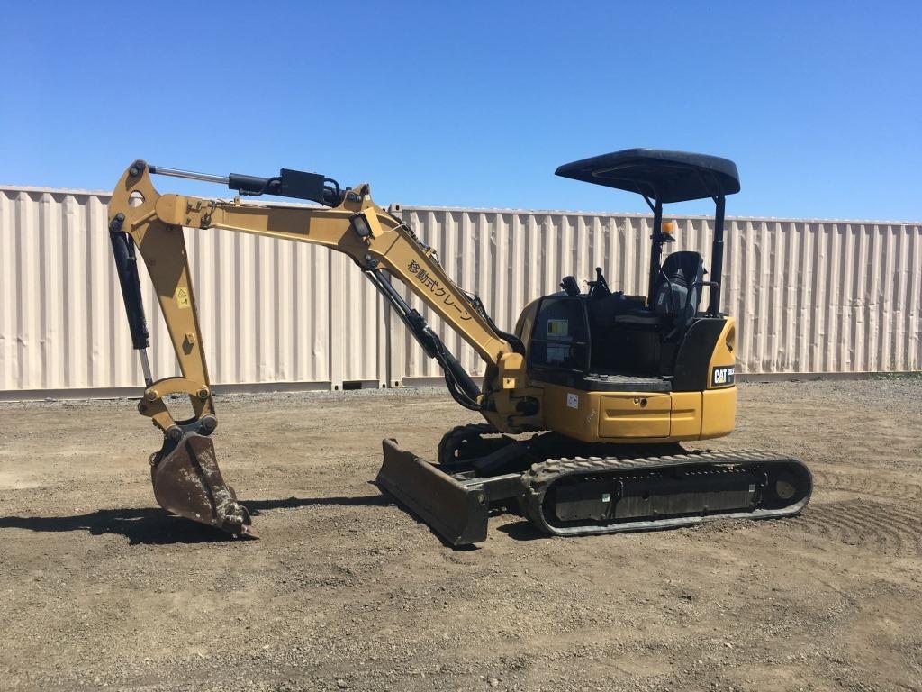 2014 Caterpillar 303.5E CR Mini Excavator,