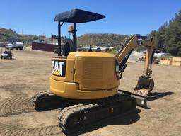 2014 Caterpillar 303.5E CR Mini Excavator,