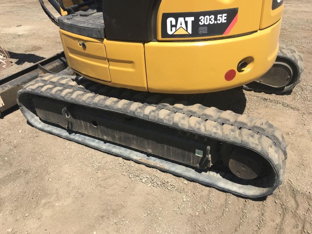2014 Caterpillar 303.5E CR Mini Excavator,