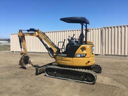 2014 Caterpillar 303.5E CR Mini Excavator,