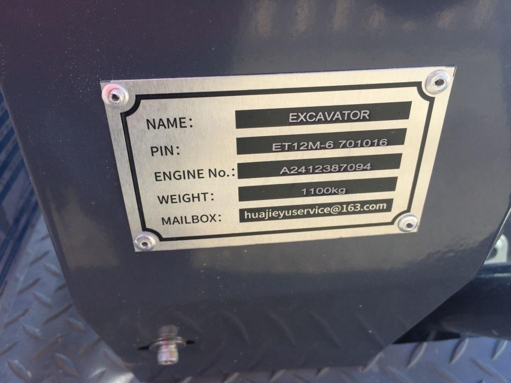 Unused 2025 BTTL ET12M-6 Mini Excavator,
