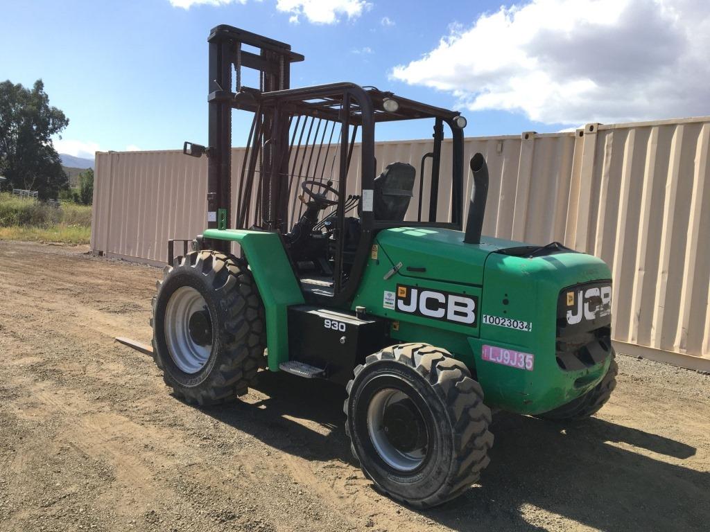 2018 JCB 930 Rough Terrain Construction Forklift,