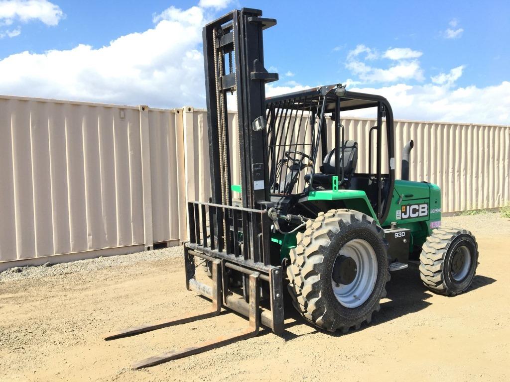 2018 JCB 930 Rough Terrain Construction Forklift,