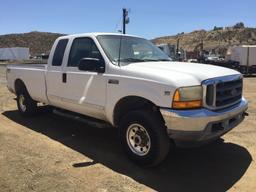 q2001 Ford F250XLT Super Duty Extended Cab Pickup,