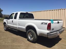 q2001 Ford F250XLT Super Duty Extended Cab Pickup,