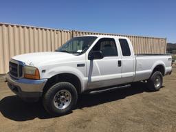q2001 Ford F250XLT Super Duty Extended Cab Pickup,