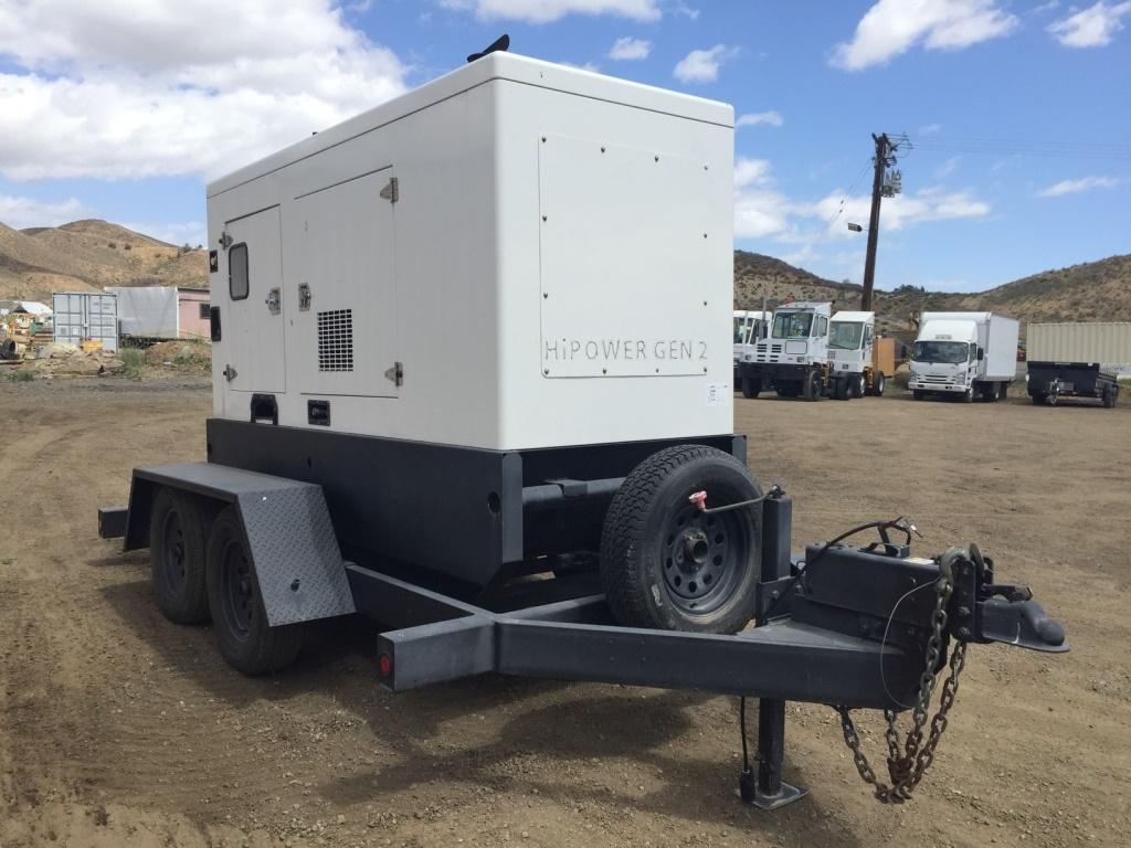 2013 HIPower HRJW75E 74KVA  Generator,
