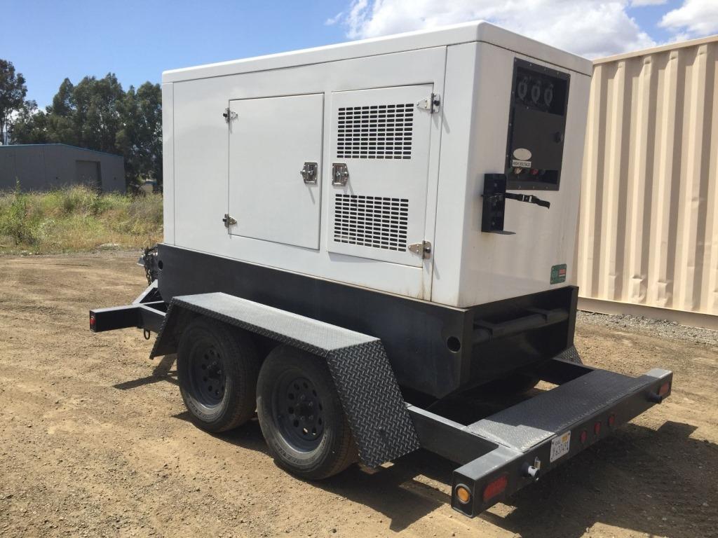 2013 HIPower HRJW75E 74KVA  Generator,