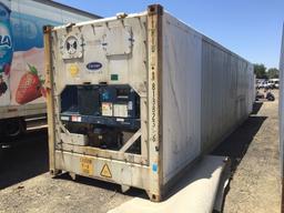 2010 40ft Refrigerated High Cube Container,