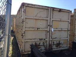 22ft x 6ft Roll Off Bin.