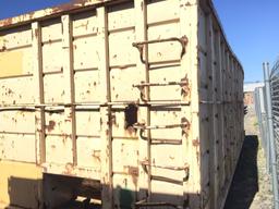 22ft x 6ft Roll Off Bin.