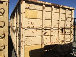 22ft x 6ft Roll Off Bin.