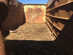 22ft x 6ft Roll Off Bin.