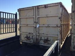 22ft x 6ft Roll Off Bin.