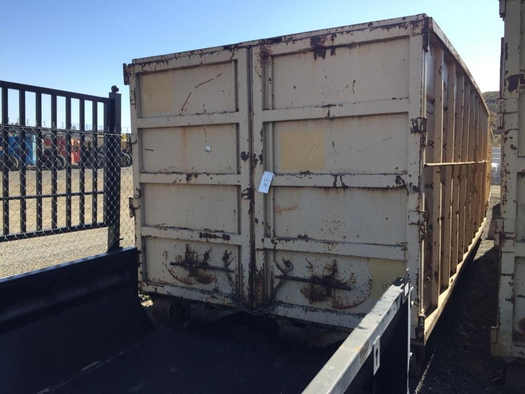 22ft x 6ft Roll Off Bin.