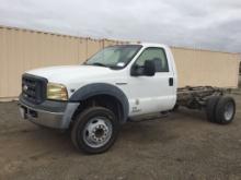 2006 Ford F550 Cab & Chassis,