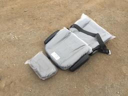 Unused Seat w/Arm Rests and Seat Belt.