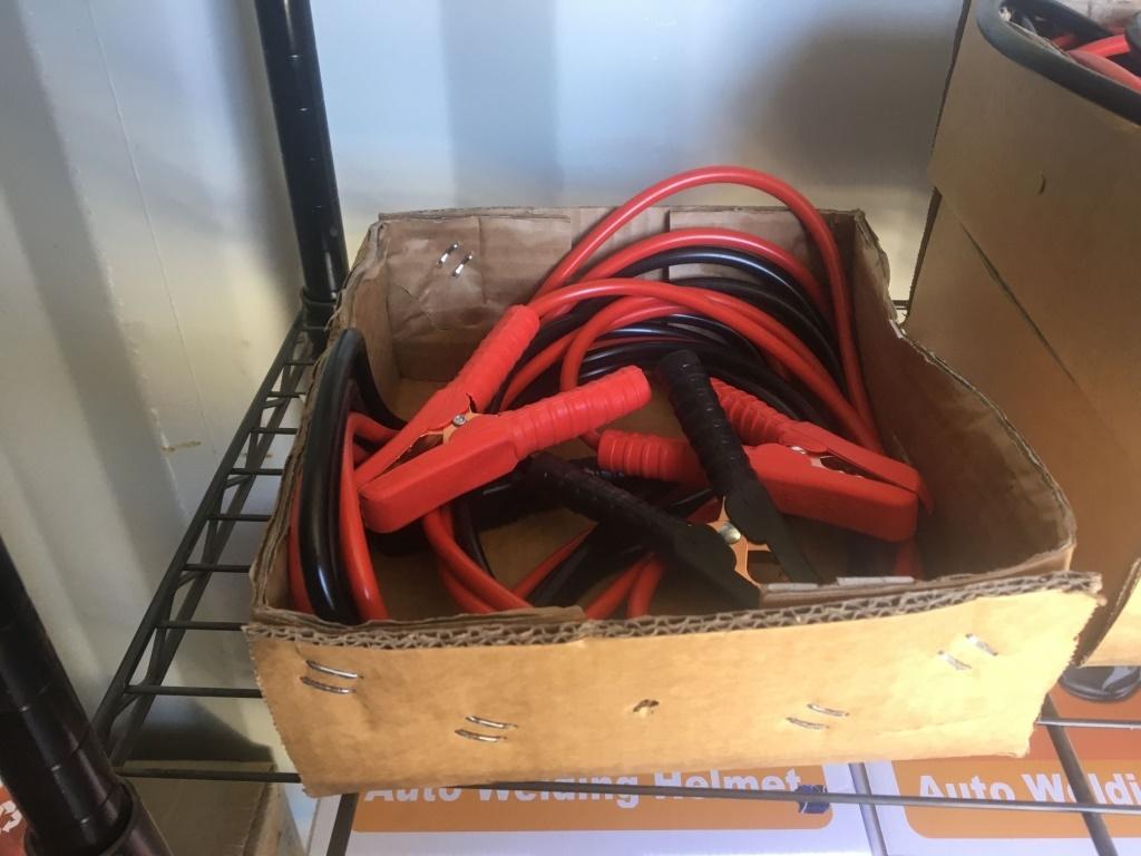 Unused Booster Cables.