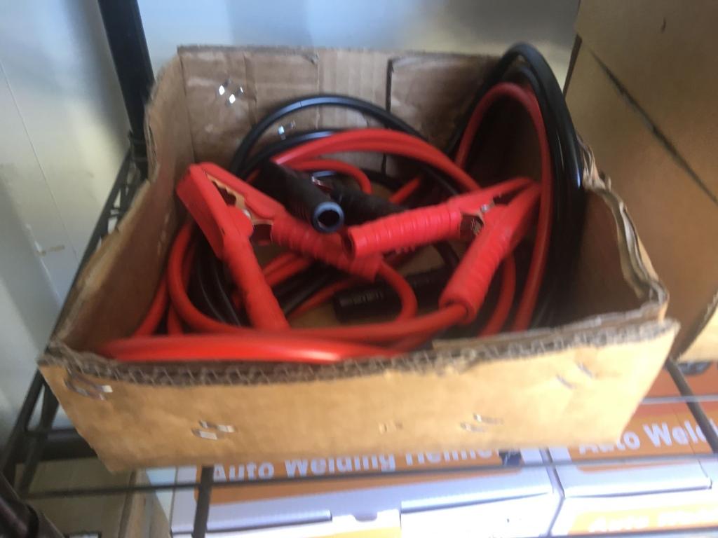Unused Booster Cables.